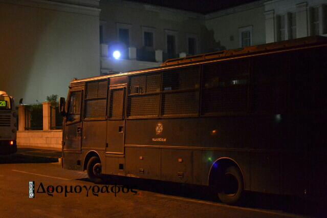 Κλούβα της ΕΛΑΣ για ΘΣΝ ..έμεινε στο δρόμο