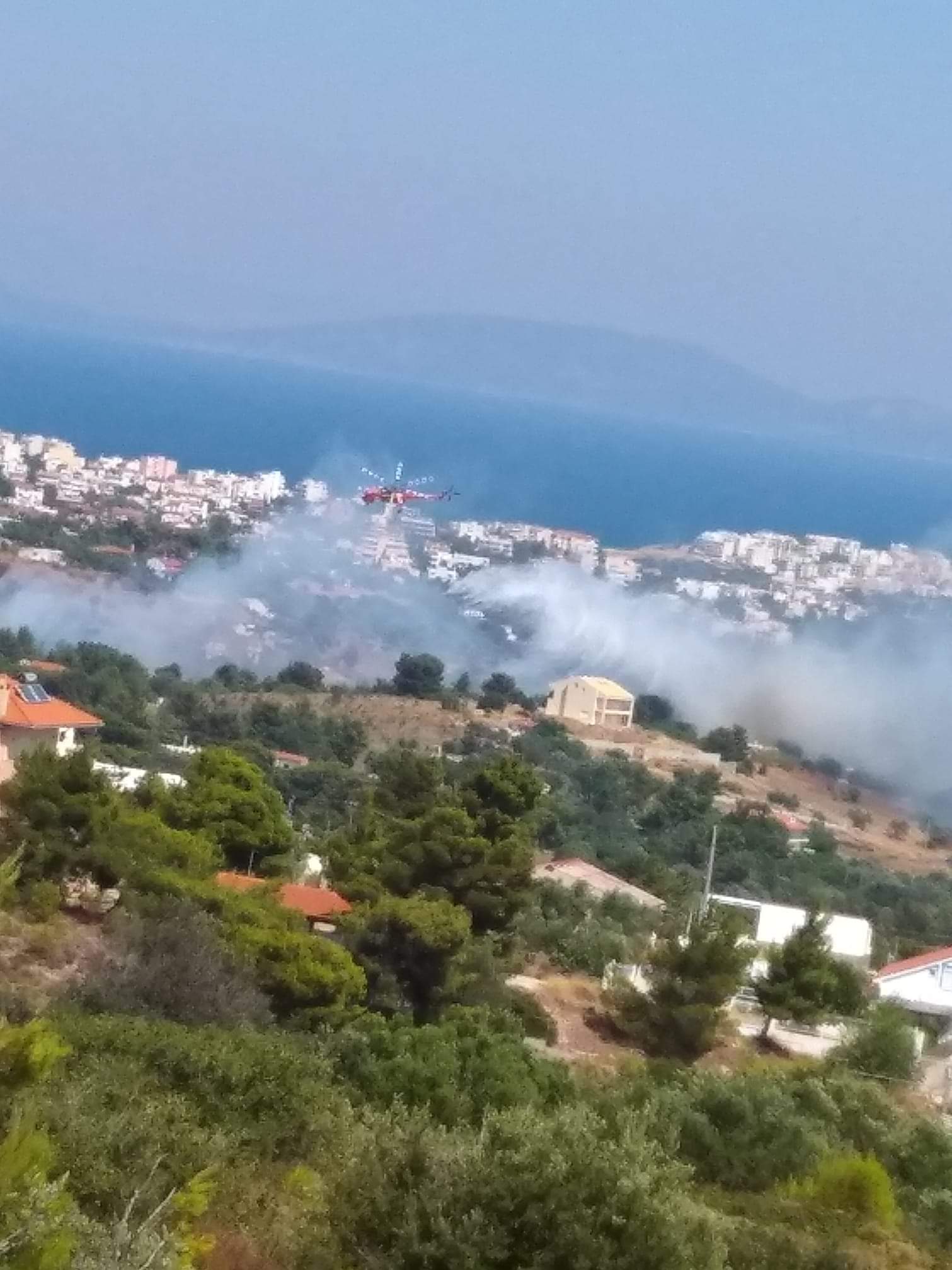 Έκτακτο: Σε εξέλιξη δασική πυρκαγιά στην Ανατολική Αττική