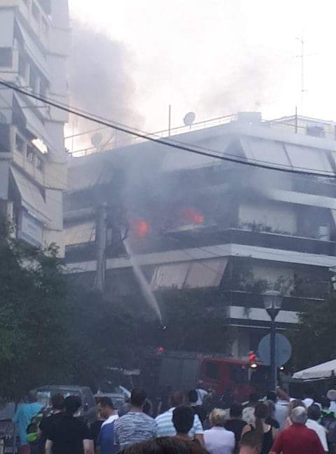 Κορυδαλλός: Αστική πυρκαγιά σε διαμέρισμα