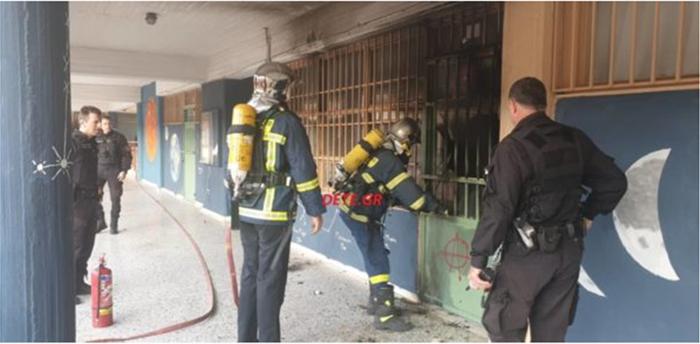 Πάτρα: Καταδρομική επίθεση με μολώτοφ σε Σχολικό Συγκρότημα