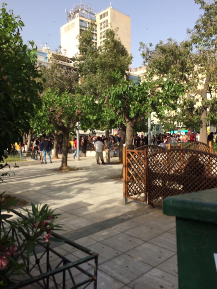 «Η Μ.Μ.Κ σεζόν με ρευματοκλοπή, ξεκίνησε στην πλατεία Βικτωρίας. Αστυνομία και Δημοτική Αστυνομία άφαντες»
