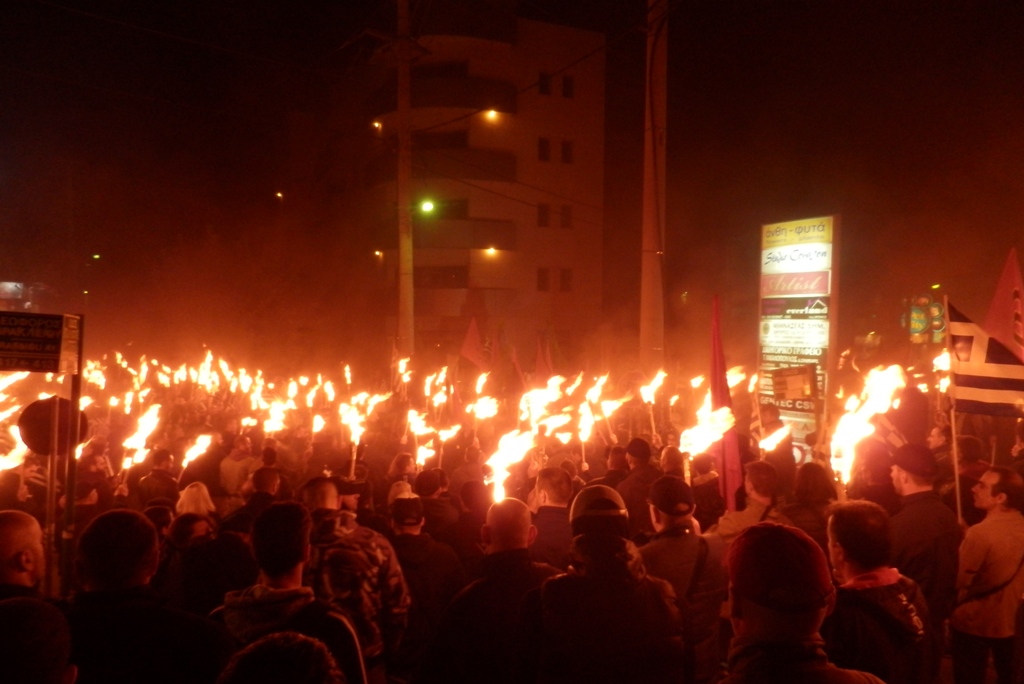 Ηράκλειο Αττικής: Τελετή στη μνήμη των δολοφονημένων Γιώργου Φουντούλη και Μανώλη Καπελώνη, τρια χρόνια μετά