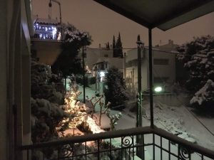 Χιόνια_Κηφισιά 29 12 2016