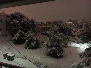 Χιόνια_Κηφισιά 29 12 2016