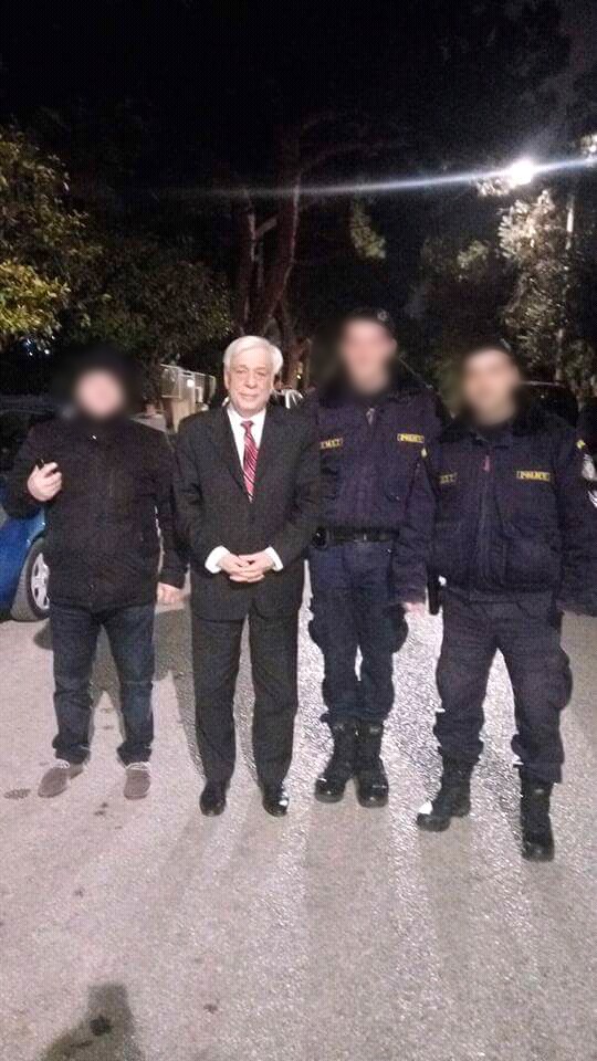 Ευχές του ΠΔ στους Αστυνομικούς της ΕΛΑΣ