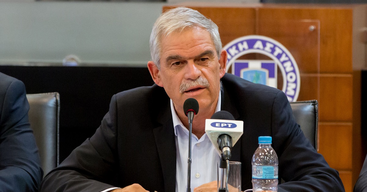 Τόσκας σε ΝΔ: «FakeNews δημοσιεύματα για σχεδιασμούς μείωσης των Αστυνομικών που ενεργούν περιπολίες»