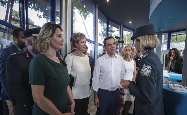 ΔΕΘ2018- Αλέξης Τσίπρας σε Αρχηγό ΕΛ.ΑΣ.: «Δεν έχεις παράπονο, το Υπουργείο ομόρφυνε»