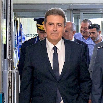 Υποδέχθηκε τους Ανώτατους Αξιωματικούς για ευχές στην ονομαστική του εορτή ο Υπουργός
