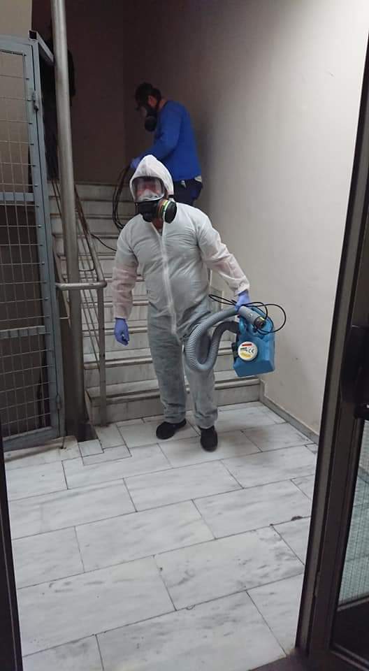 Κορωνοϊός: Απολύμανση σε Αμυγδαλέζα, Μεταγωγών Αλλοδαπών και στα Δικαστήρια της Ευελπίδων
