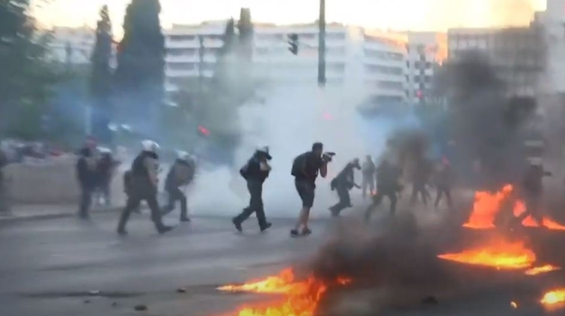 Ελεύθεροι και οι 9 συλληφθέντες για τα επεισόδια στην πορεία ενάντια στο νομοσχέδιο για τις διαδηλώσεις